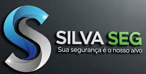 Logomarca oficial da SILVA SEG - Sua segurança é o nosso alvo